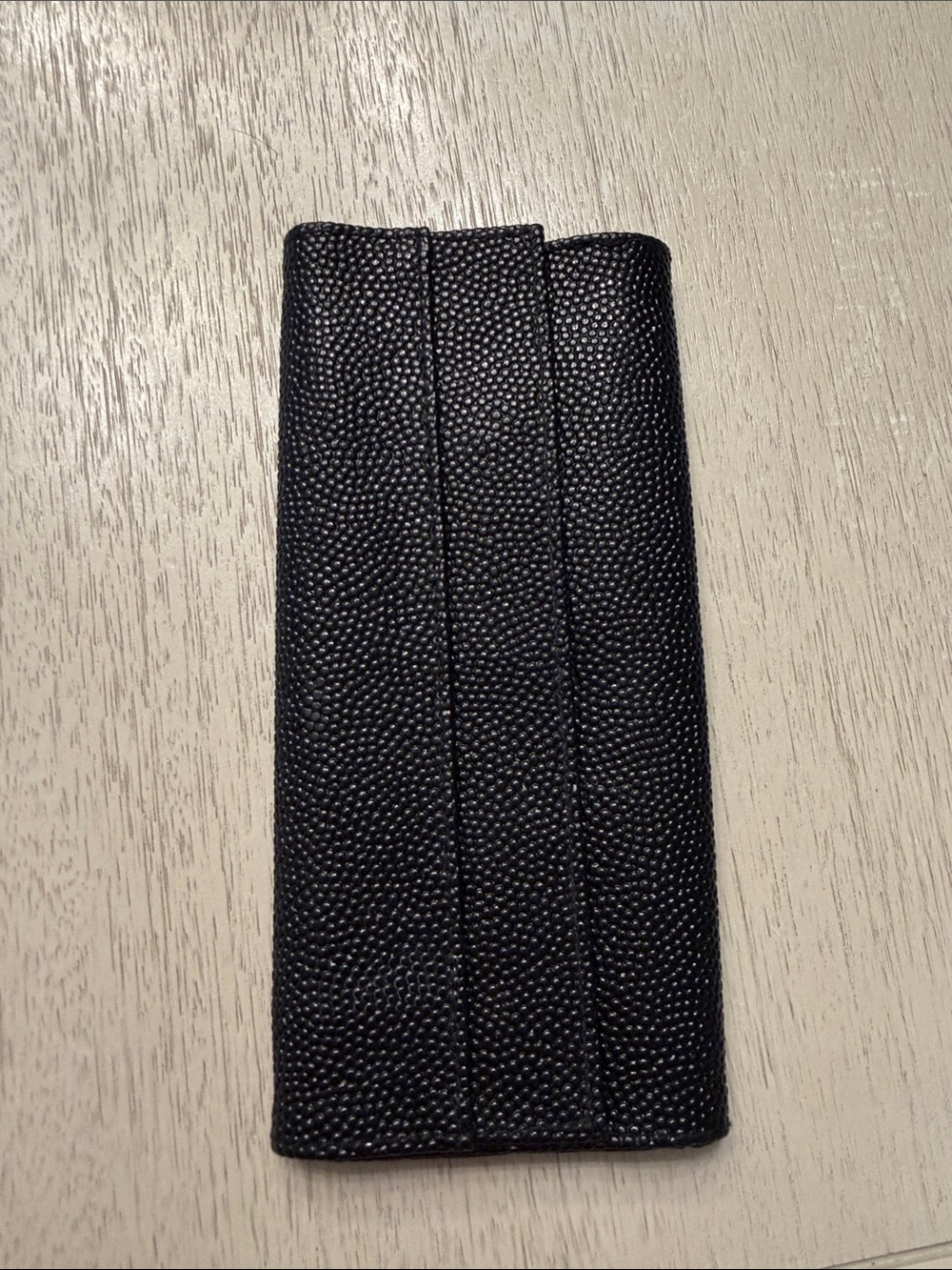 Black Travel Brush Organizer